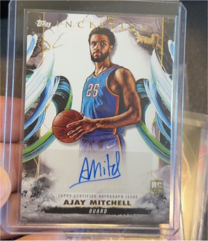 2025 Topps Inception #AC-AM Ajay Mitchell — front