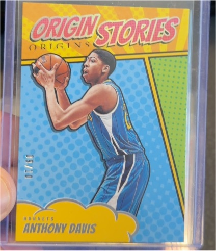 2024-25 Panini Origins Origin Stories Anthony Davis — front