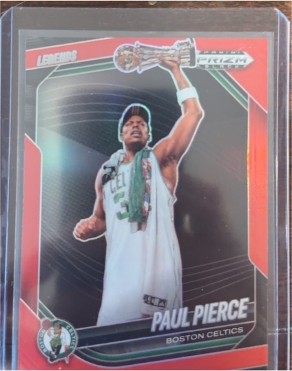 2024-25 Panini Prizm Black #258 Paul Pierce — front