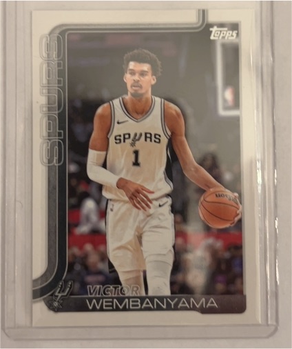 2025-26 Topps #195 Victor Wembanyama — front