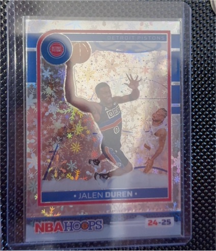 2024-25 Panini NBA Hoops #24 Jalen Duren — front