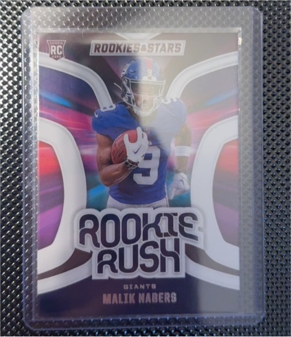 2024 Panini Rookies & Stars Rookie Rush #RR-MNS Malik Nabers — front