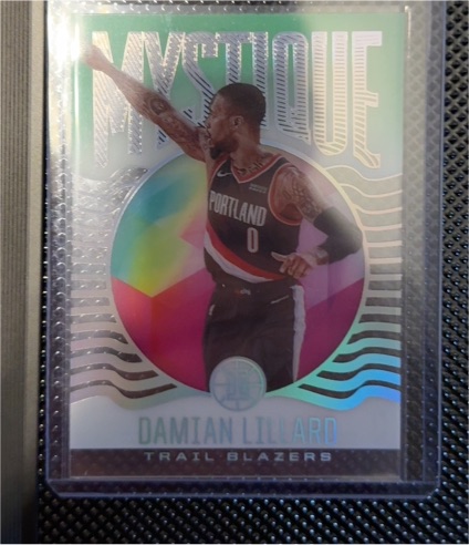2020-21 Panini Illusions #5 Damian Lillard Mystique — front