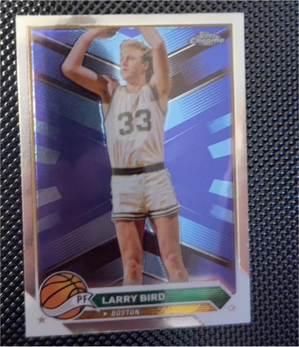 2023-24 Topps Chrome #175 Larry Bird — front