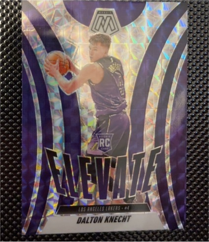2024-25 Panini Mosaic #18 Dalton Knecht Elevate — front