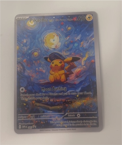 2023 Pokémon SVP #085 Pikachu with the Starry Night — front