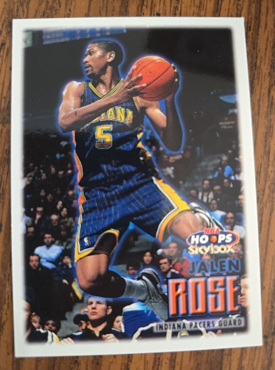 1999 Skybox Hoops #154 Jalen Rose — front