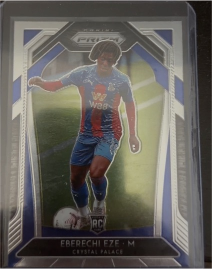 2020-21 Panini Prizm Premier League #63 Eberechi Eze — front