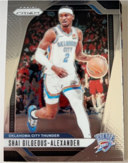 2024-25 Panini Prizm #113 Shai Gilgeous-Alexander — front