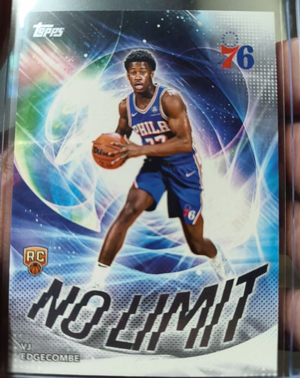 2025-26 Topps No Limit #NL-3 VJ Edgecombe — front