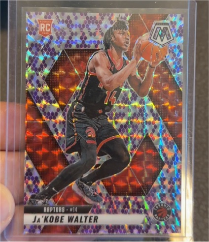 2024-25 Panini Mosaic #14 Ja'Kobe Walter — front