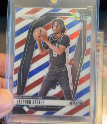 2024-25 Panini Prizm #234 Stephon Castle — front