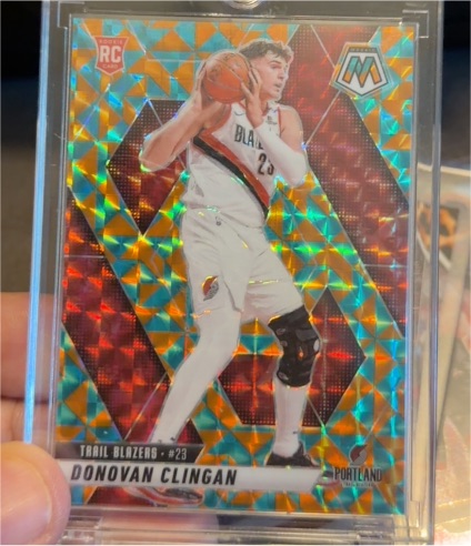 2024 Panini Mosaic #23 Donovan Clingan — front