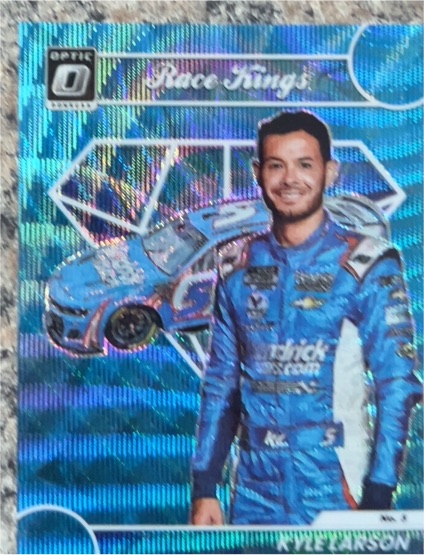 2023 Donruss Optic NASCAR Racing Race Kings #5 Kyle Larson — front