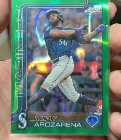 2025 Topps Chrome #164 Randy Arozarena — front