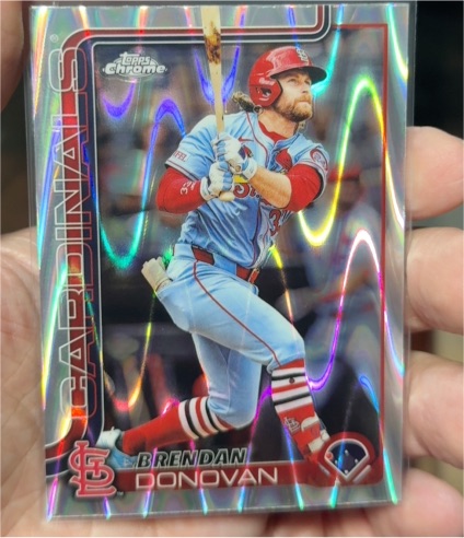 2025 Topps Chrome #233 Brendan Donovan — front