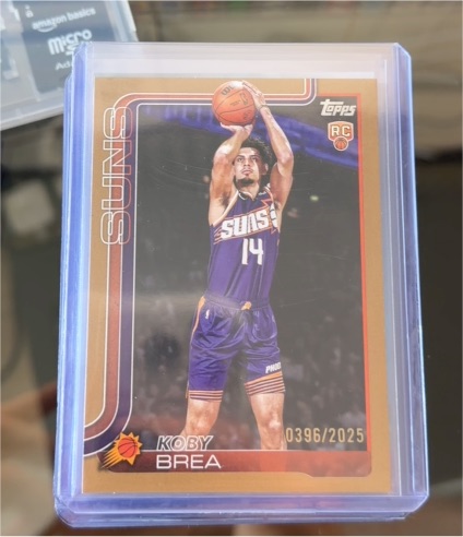 2025-26 Topps #242 Koby Brea — front