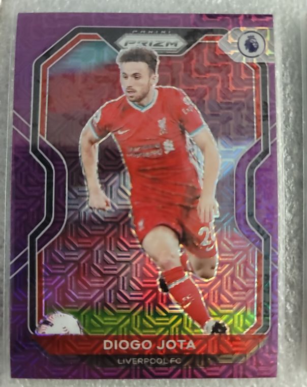 2020-21 Panini Chronicles Prizm Premier League #8 Diogo Jota — front