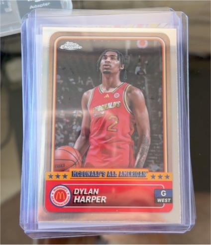 2024 Topps Chrome McDonald's All American #38 Dylan Harper — front