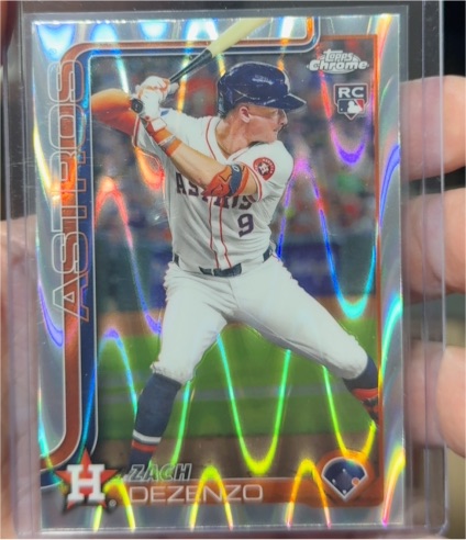 2025 Topps Chrome #294 Zach Dezenzo — front