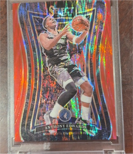 2024-25 Panini Select #365 Anthony Edwards — front