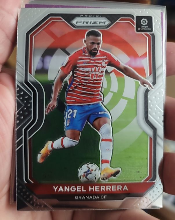 2020-21 Panini Chronicles Prizm La Liga #18 Yangel Herrera Granada CF — front