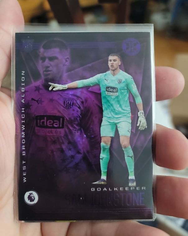 2020-21 Panini Chronicles Illusions #26 Sam Johnstone — front