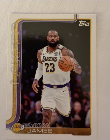 2025-26 Topps #150 LeBron James — front