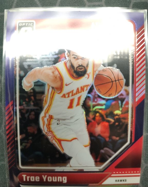 2024-25 Panini Donruss Optic #186 Trae Young — front