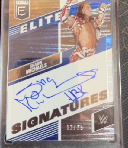 2023 Panini Donruss Elite Signatures #ES-SHM Shawn Michaels — front