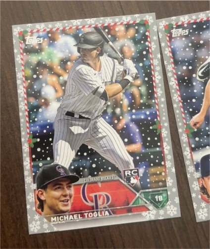 2023 Topps Holiday #H38 Michael Toglia — front