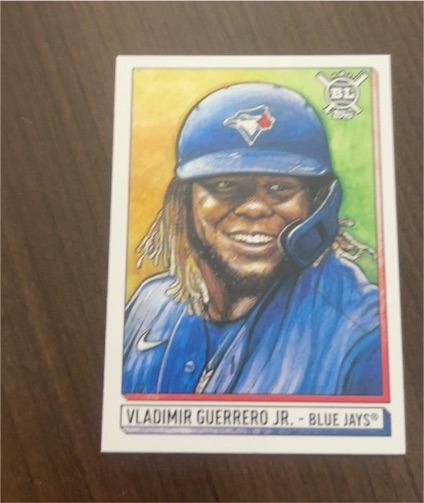 2021 Topps Big League Art of the Game #ATG-VG Vladimir Guerrero Jr. — front