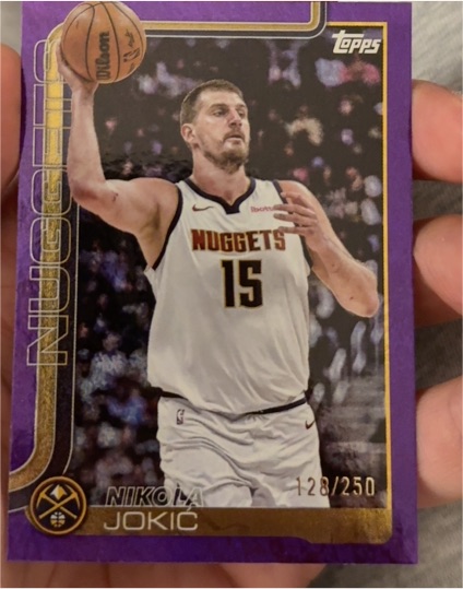 2025-26 Topps #101 Nikola Jokic — front