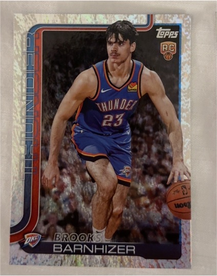 2025-26 Topps #245 Brooks Barnhizer — front