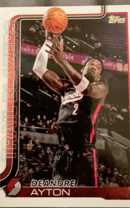 2025-26 Topps #124 Deandre Ayton — front