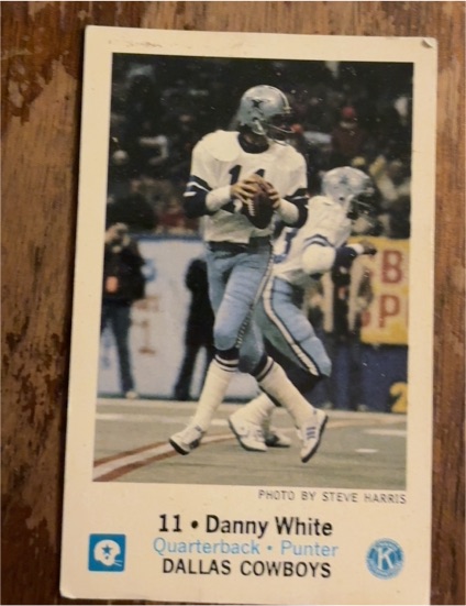 1979 Dallas Cowboys Kiwanis Club Police #11 Danny White — front