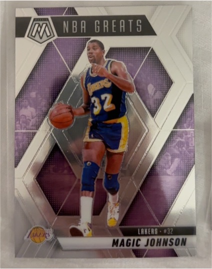 2024-25 Panini Mosaic NBA Greats #296 Magic Johnson — front