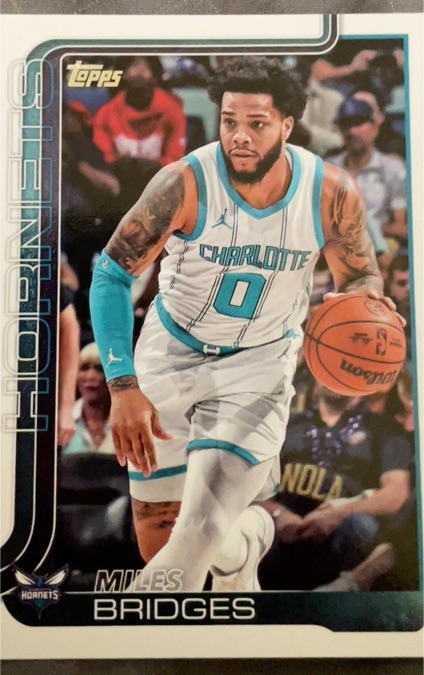 2025-26 Topps #69 Miles Bridges — front