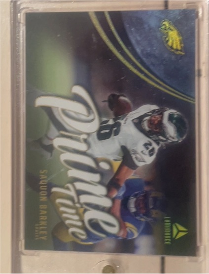 2025 Panini Luminance Prime Time Saquon Barkley — front