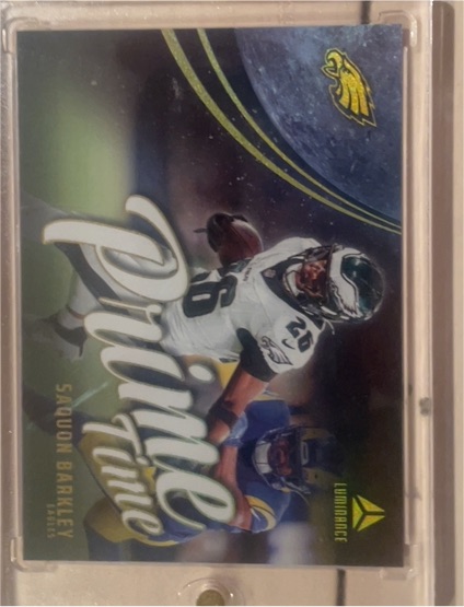 2025 Panini Luminance Prime Time #Saquon Barkley — front