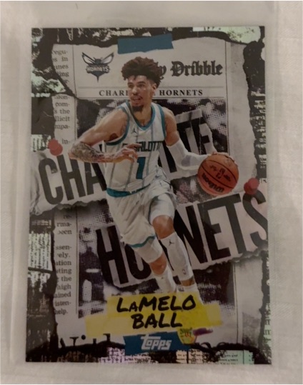 2025-26 Topps Daily Dribble #DD-25 LaMelo Ball — front
