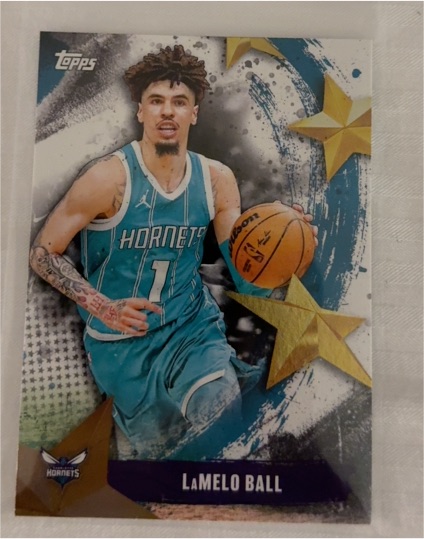 2025-26 Topps Stars of the NBA #SA-29 LaMelo Ball — front