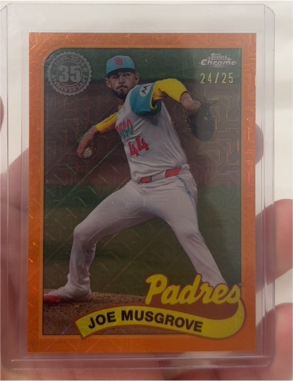 2024 Topps Series 2 35th Anniversary #89B2-19 Joe Musgrove — front