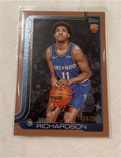 2025-26 Topps #225 Jase Richardson — front