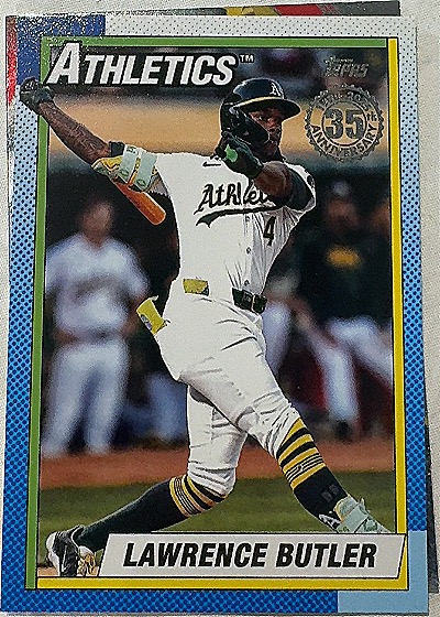 2025 Topps Series 2 35th Anniversary #90B2-36 Lawrence Butler — front