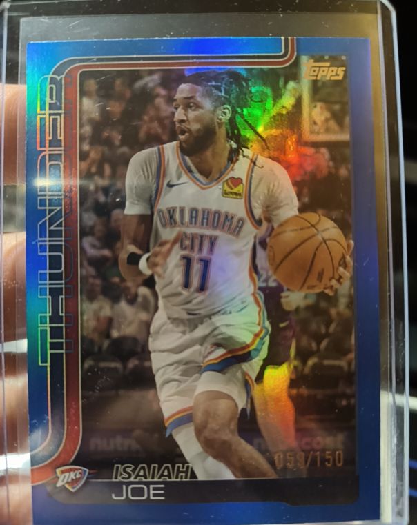 2025-26 Topps #121 Isaiah Joe — front