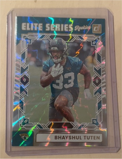 2025 Panini Donruss Elite Series Rookies #ESR-BTN Bhayshul Tuten — front