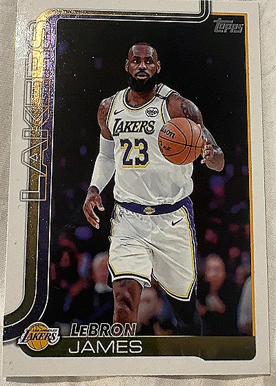 2025 Topps #150 LeBron James — front
