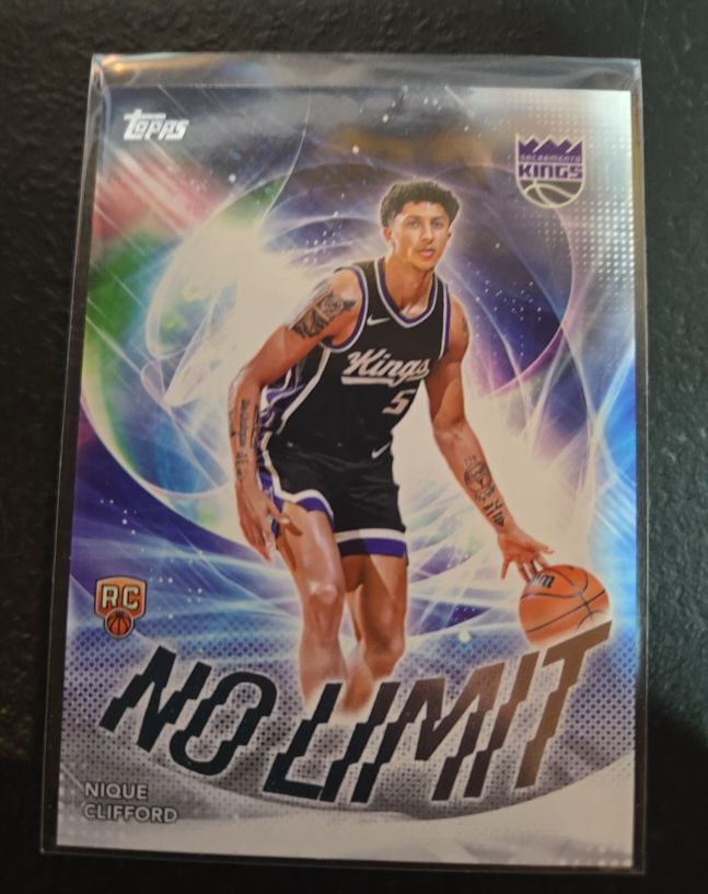 2025-26 Topps No Limit #NL-24 Nique Clifford — front