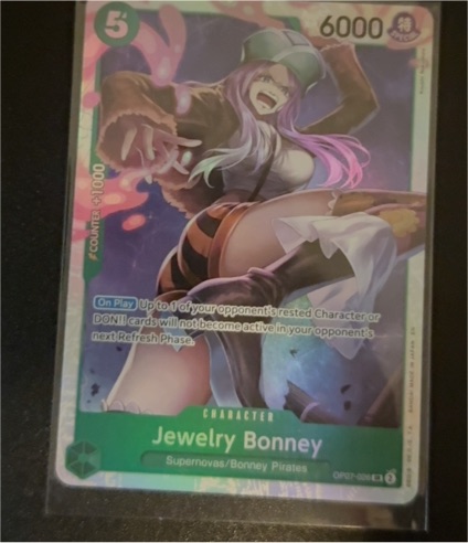 One Piece Card Game OP07-026 Jewelry Bonney — front